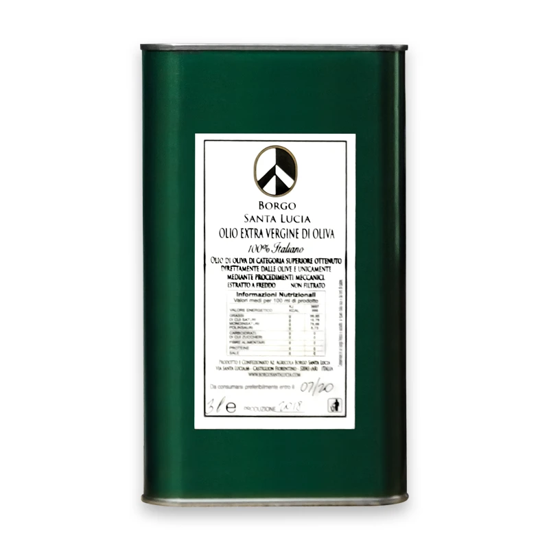 Olio Extra Vergine di Oliva - Tanica 5 litri